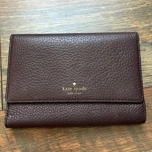 Kate Spade Burgundy Wallet